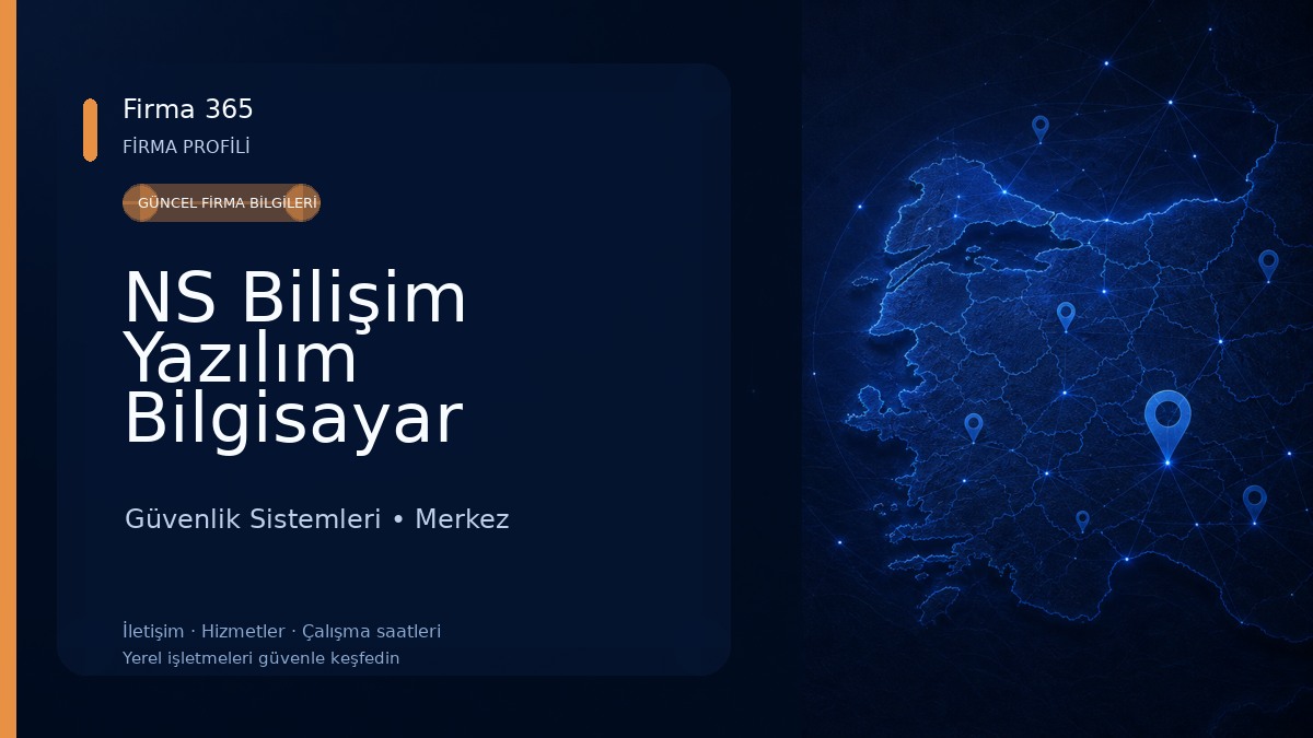 NS Bilişim Yazılım Bilgisayar Güvenlik 