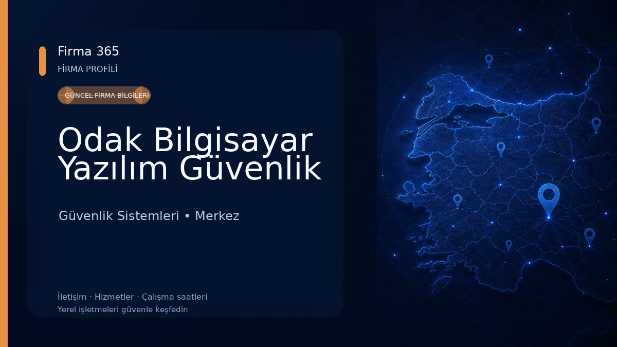 Odak Bilgisayar Yazılım Güvenlik Güvenlik Sistemleri