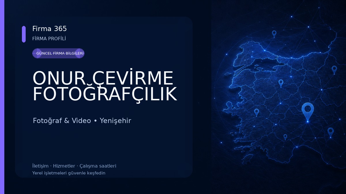 ONUR ÇEVİRME FOTOĞRAFÇILIK Fotoğraf & Video