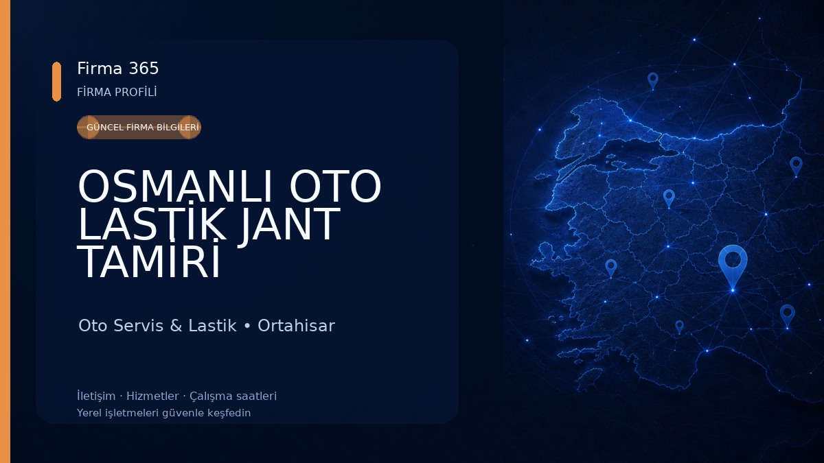 OSMANLI OTO LASTİK JANT TAMİRİ 