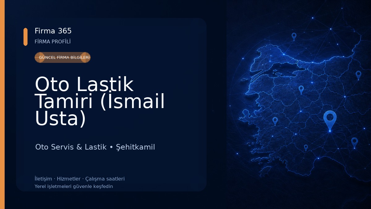 Oto Lastik Tamiri (İsmail Usta)