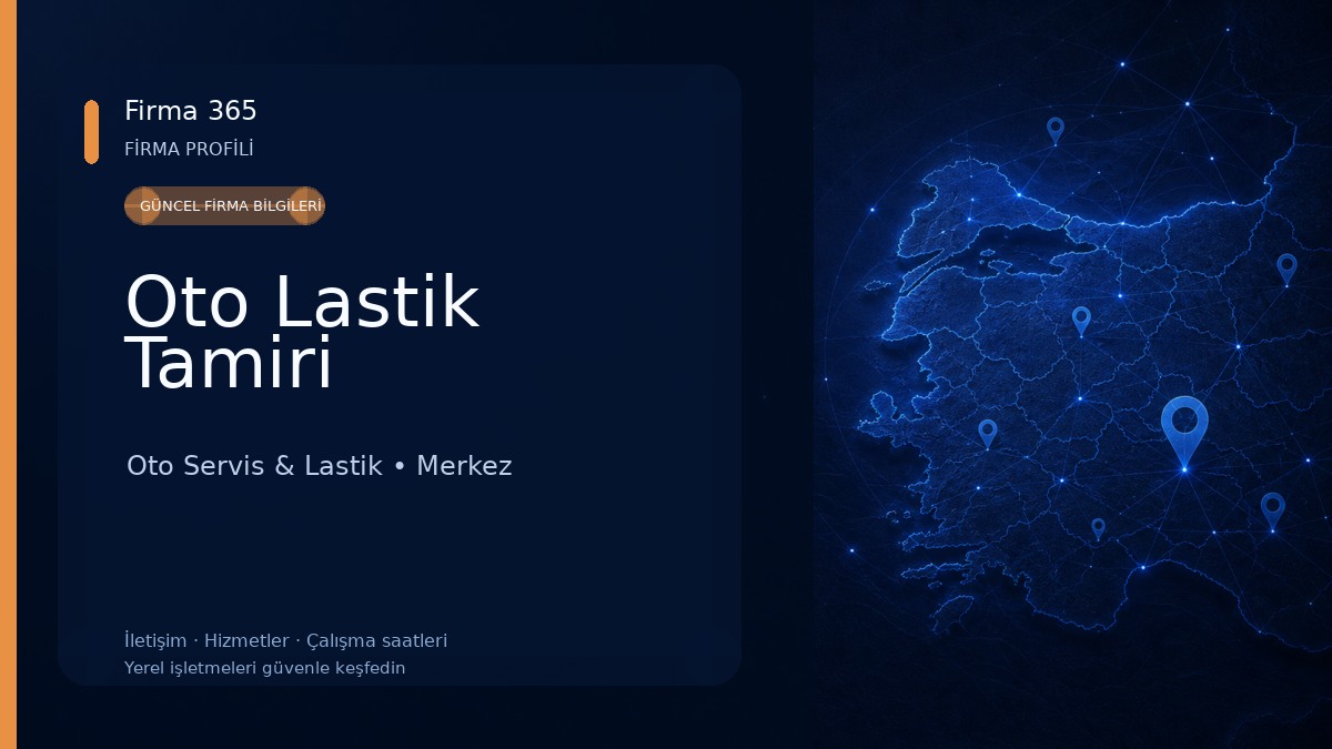 Oto Lastik Tamiri 