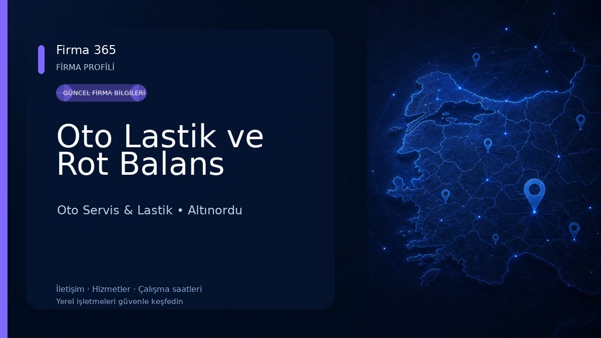 Oto Lastik ve Rot Balans 