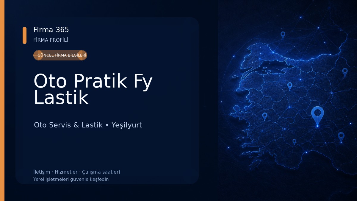 Oto Pratik Fy Lastik Oto Servis & Lastik