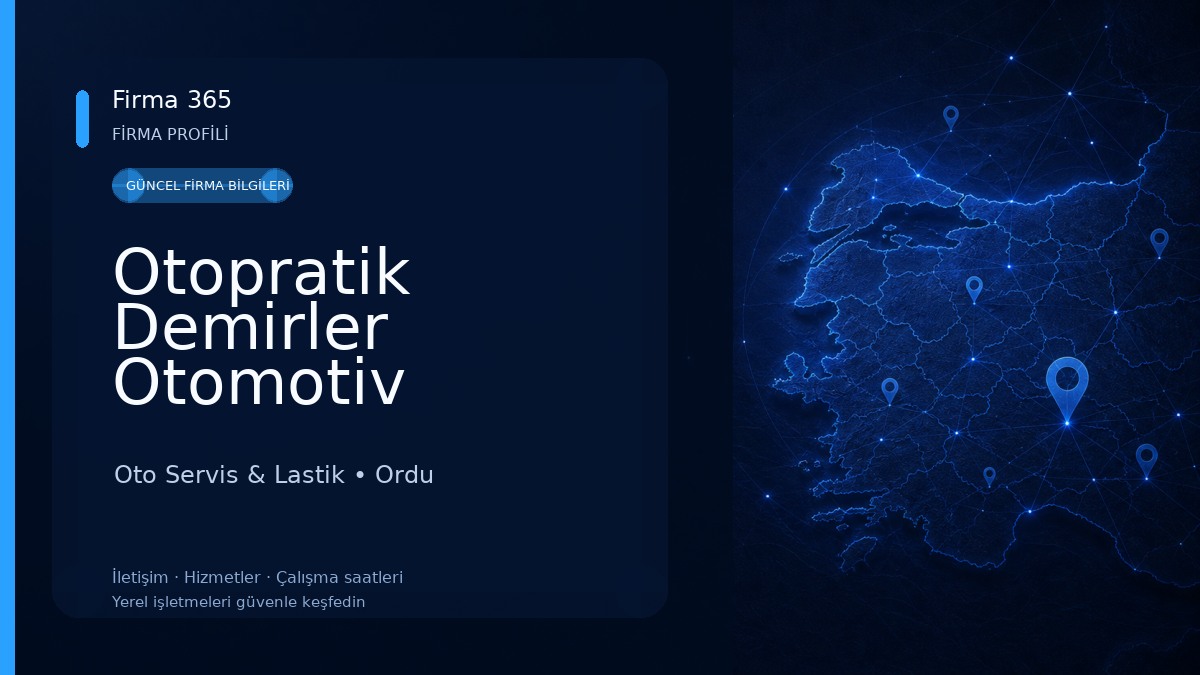 Otopratik Demirler Otomotiv Oto Servis & Lastik