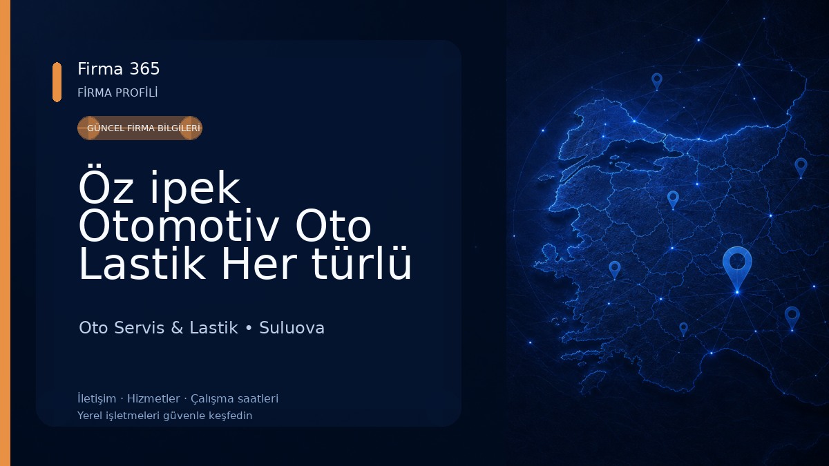 Öz ipek Otomotiv Oto Lastik Her türlü Orjinal & Çıkma Lastikçi Car Parts Oto Servis & Lastik