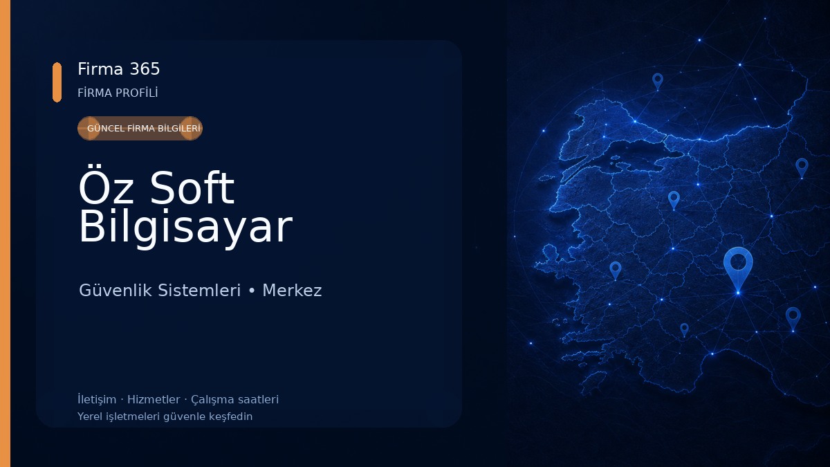 Öz Soft Bilgisayar Güvenlik Sistemleri
