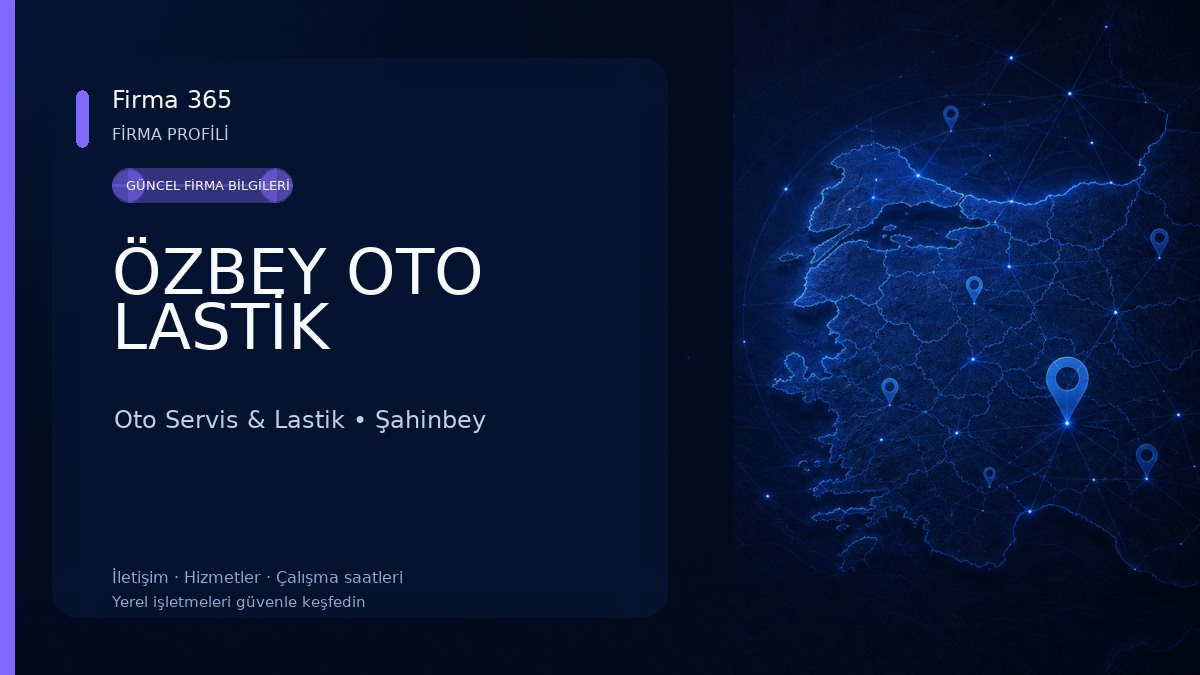 ÖZBEY OTO LASTİK