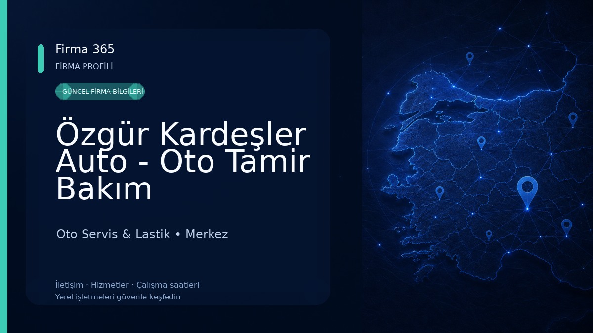 Özgür Kardeşler Auto - Oto Tamir Bakım