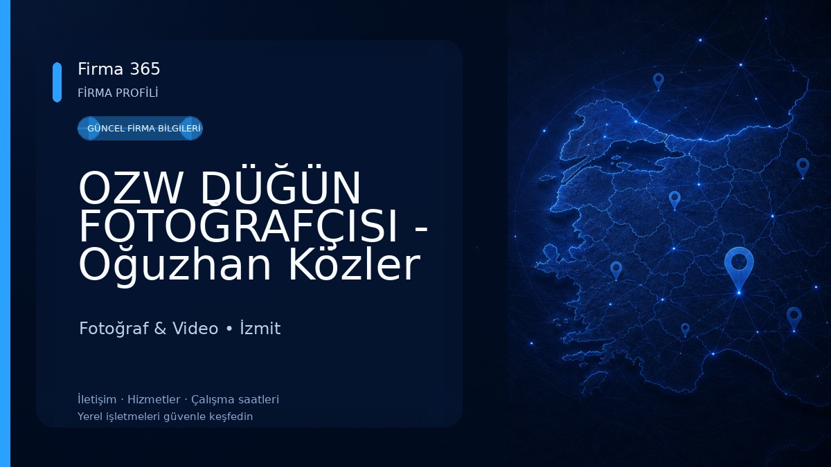 OZW DÜĞÜN FOTOĞRAFÇISI - Oğuzhan Közler Fotoğrafçılık Fotoğraf & Video