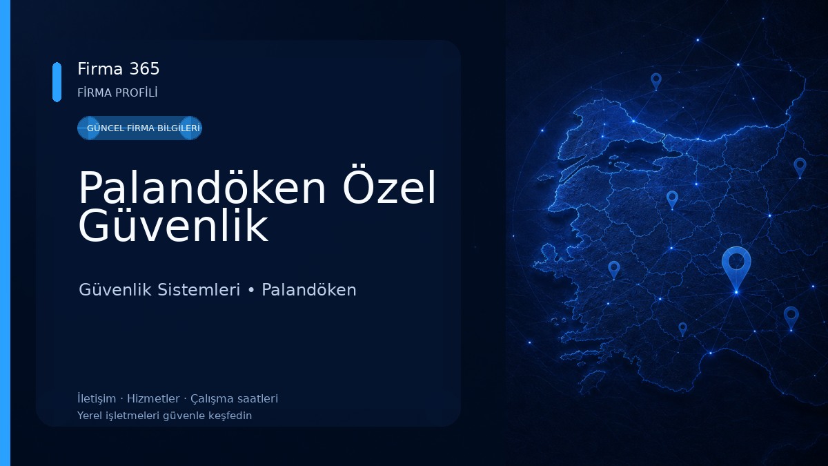 Palandöken Özel Güvenlik Güvenlik Sistemleri