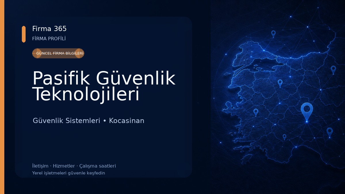 Pasifik Güvenlik Teknolojileri Güvenlik Sistemleri
