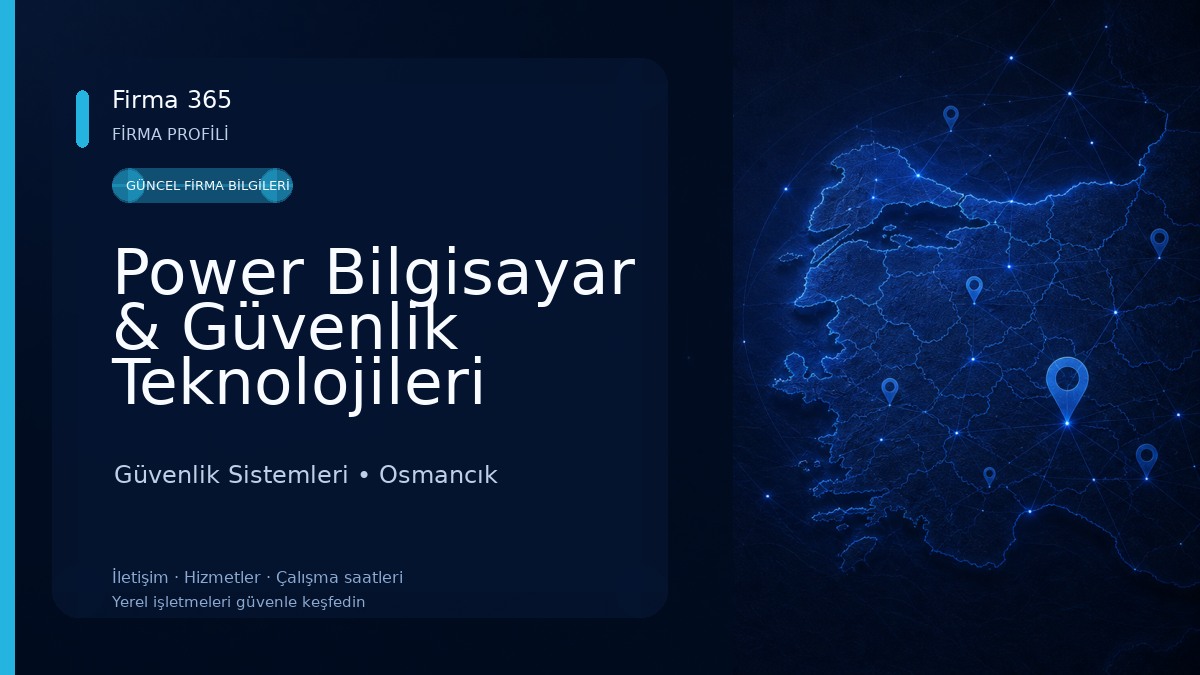 Power Bilgisayar & Güvenlik Teknolojileri 