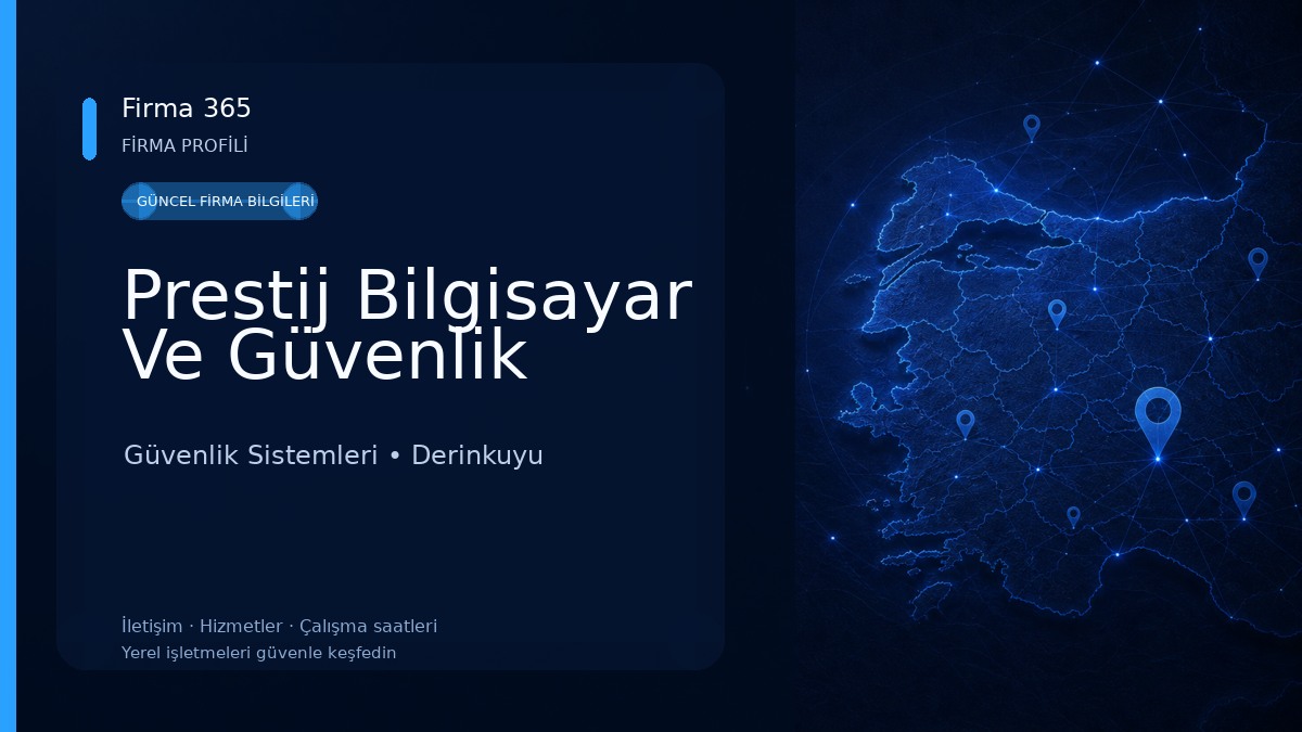 Prestij Bilgisayar Ve Güvenlik Güvenlik Sistemleri