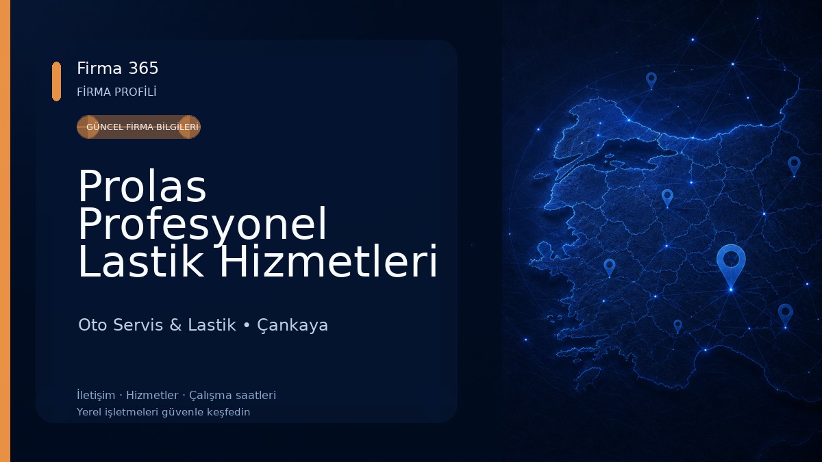 Prolas Profesyonel Lastik Hizmetleri Oto Servis & Lastik