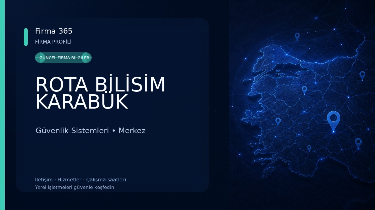 ROTA BİLİSİM KARABÜK 