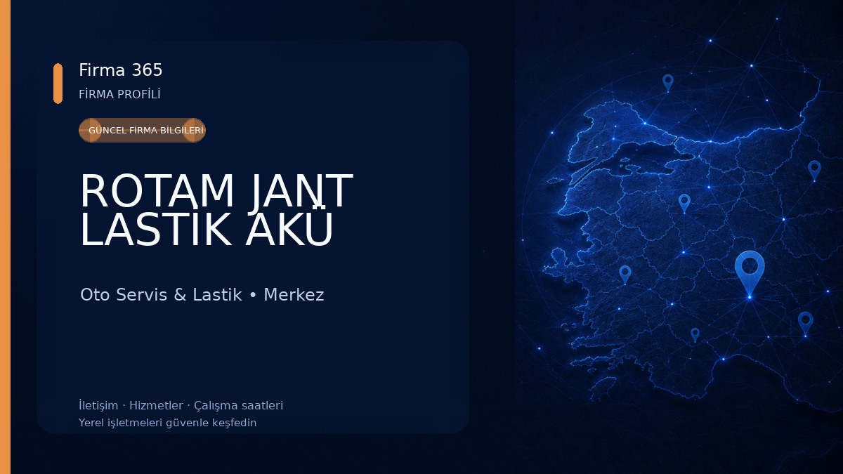 ROTAM JANT LASTİK AKÜ Oto Servis & Lastik