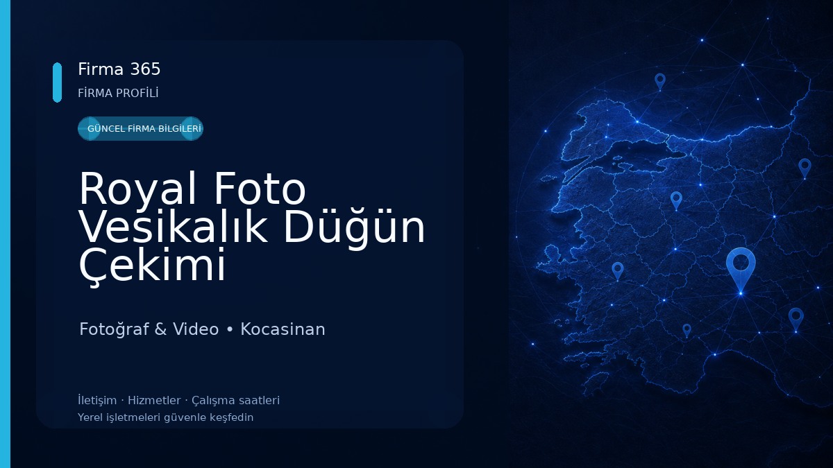 Royal Foto Vesikalık Düğün Çekimi Fotoğraf & Video