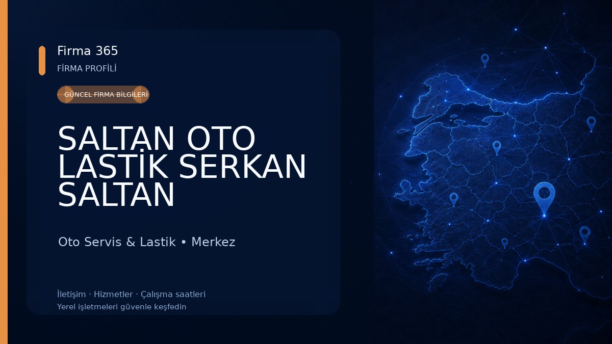 SALTAN OTO LASTİK SERKAN SALTAN Oto Servis & Lastik