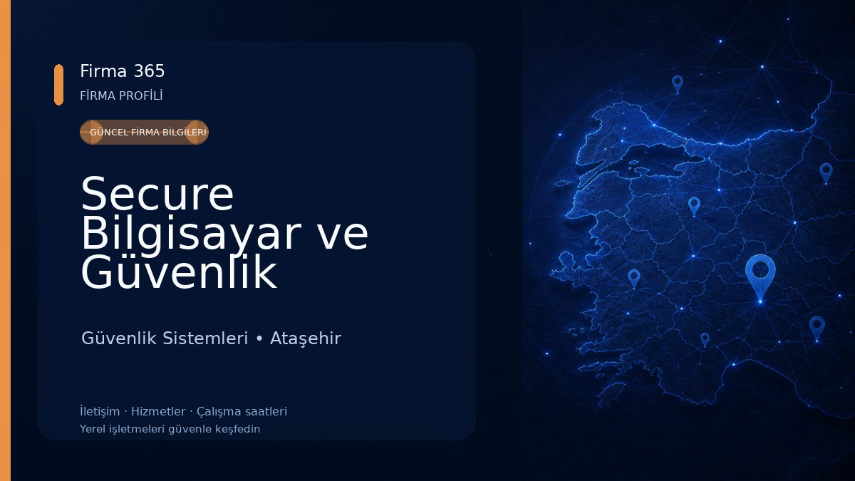 Secure Bilgisayar ve Güvenlik Kamera Sistemlerinde 365 Gün 7/24 Satış ve Hızlı Servis Güvenlik Sistemleri