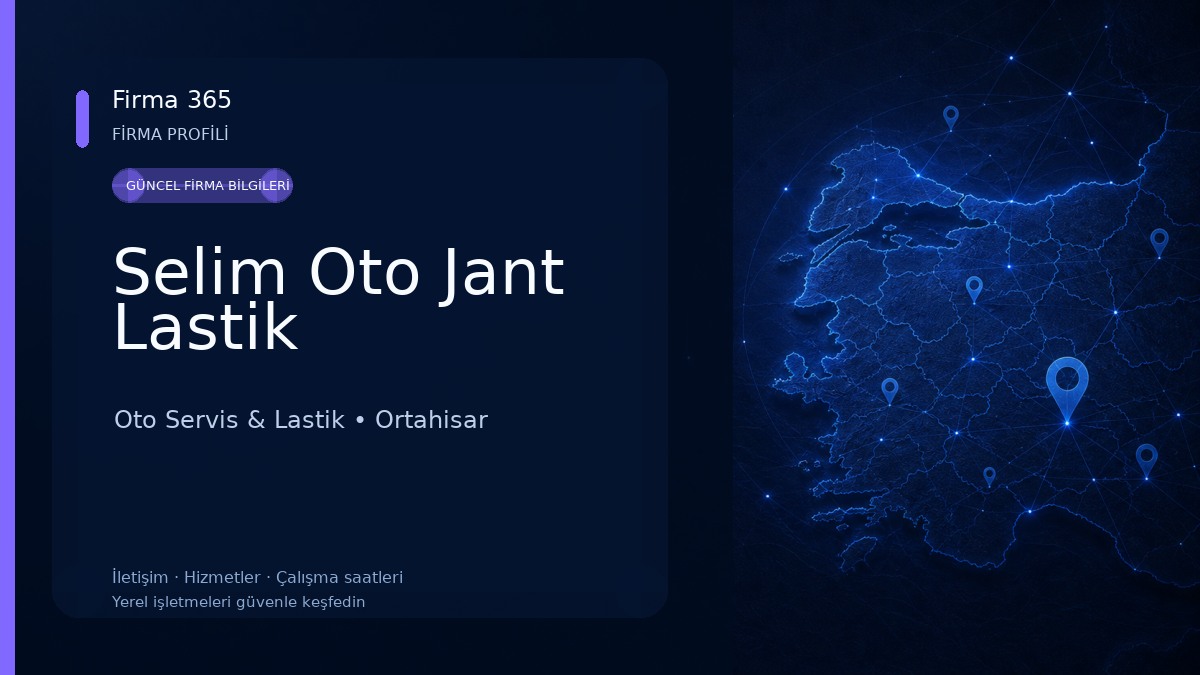 Selim Oto Jant Lastik