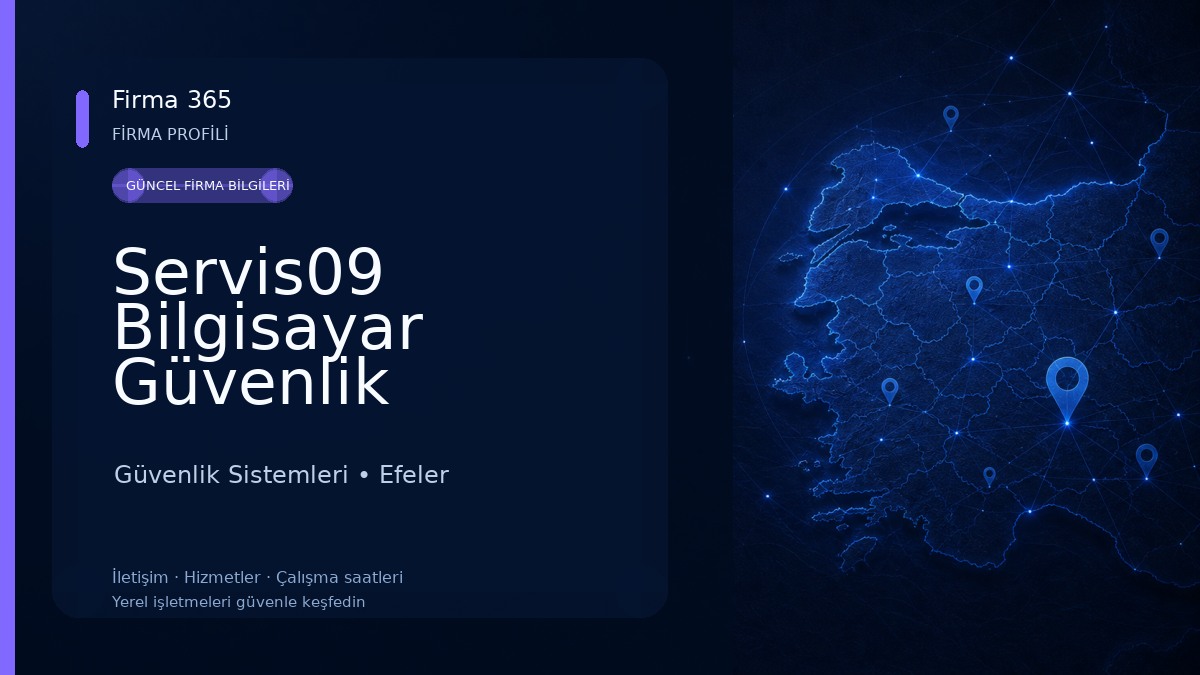 Servis09 Bilgisayar Güvenlik Sistemleri