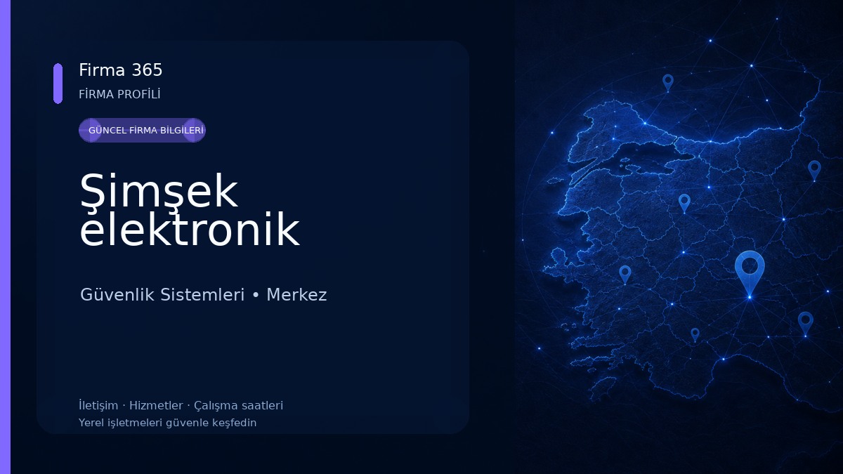 Şimşek elektronik
