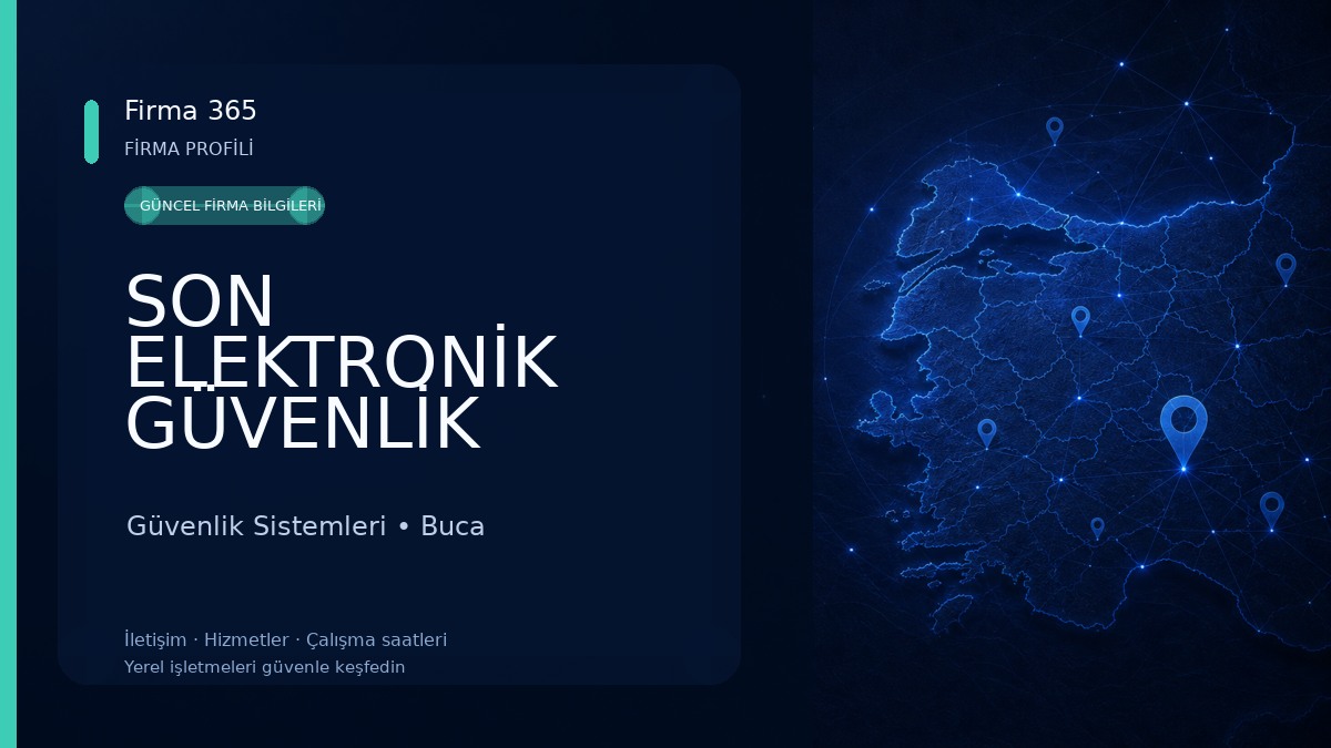 SON ELEKTRONİK GÜVENLİK SİSTEMLERİ Güvenlik Sistemleri