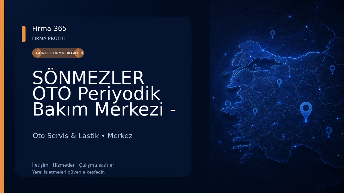 SÖNMEZLER OTO Periyodik Bakım Merkezi - MOTUL EVO YETKİLİ SERVİS Oto Servis & Lastik