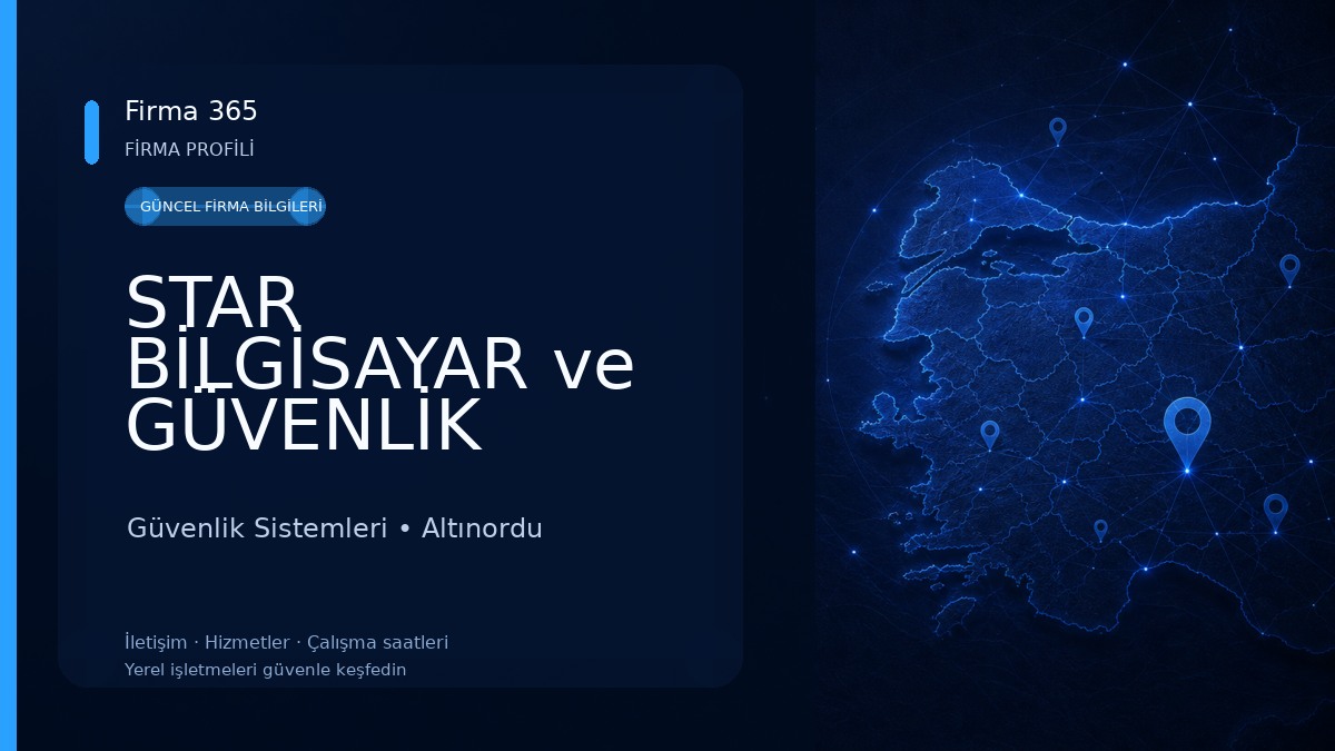 STAR BİLGİSAYAR ve GÜVENLİK SİSTEMLERİ Güvenlik Sistemleri