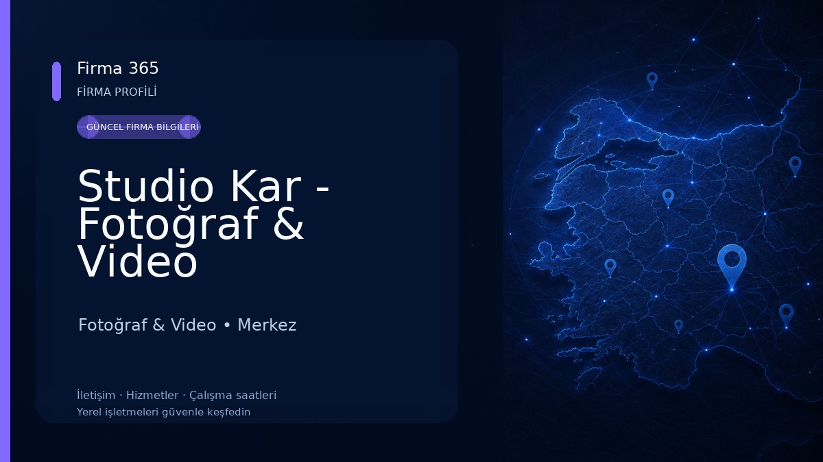 Studio Kar - Fotoğraf & Video Fotoğraf & Video