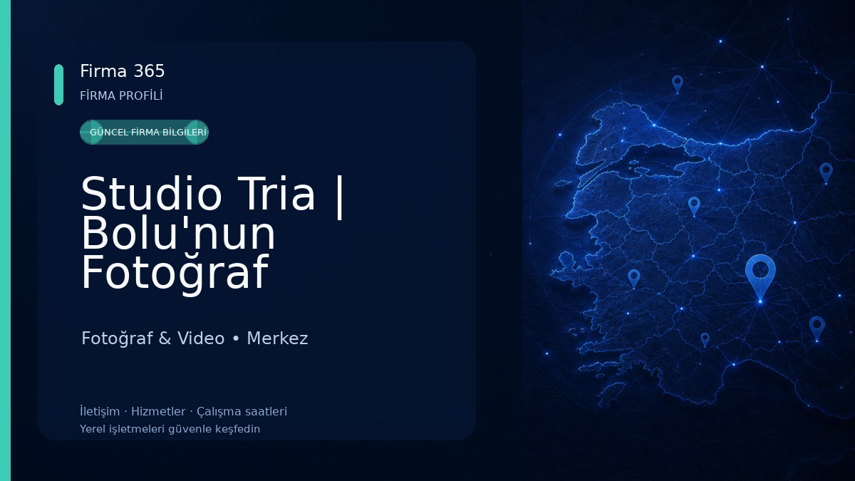 Studio Tria | Bolu'nun Fotoğraf Stüdyosu | instagram: studiotria