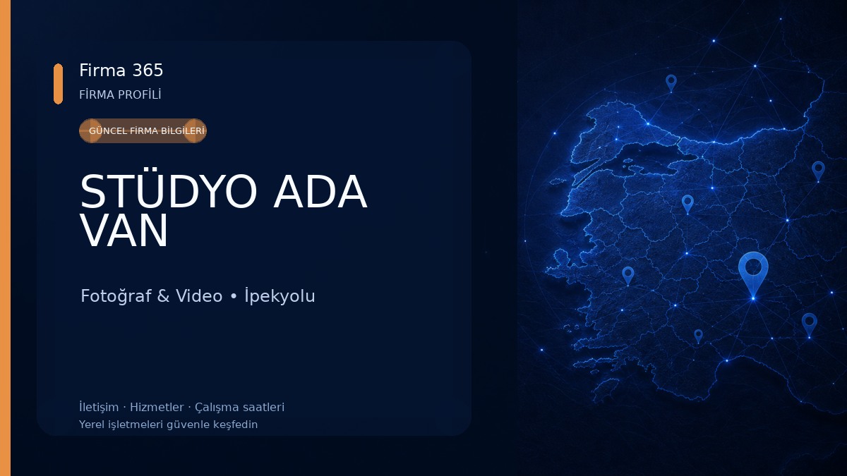 STÜDYO ADA VAN Fotoğraf & Video
