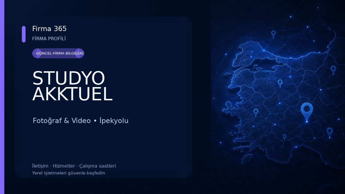 STUDYO AKKTUEL Fotoğraf & Video