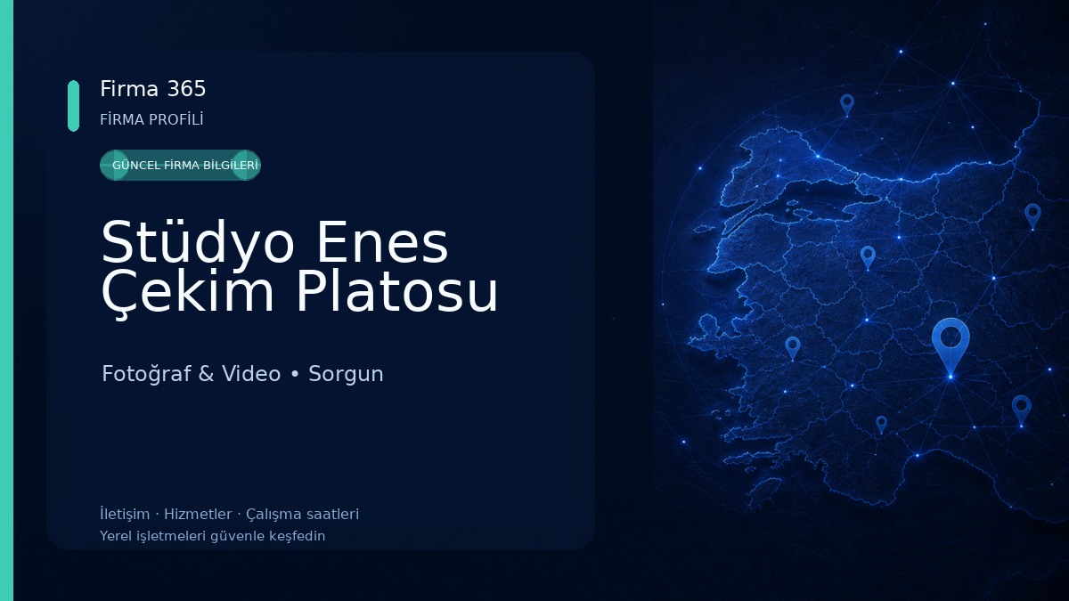 Stüdyo Enes Çekim Platosu Fotoğraf & Video