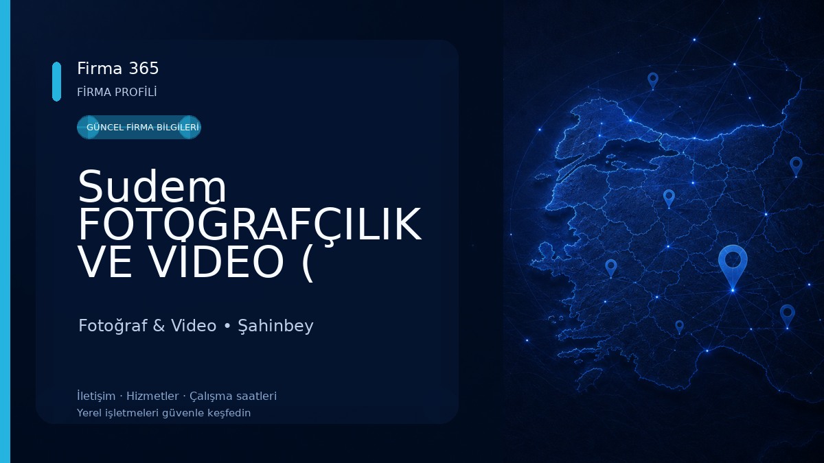 Sudem FOTOĞRAFÇILIK VE VİDEO ( Mehmet KOYUNCU )