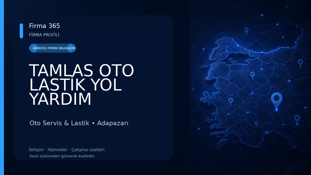 TAMLAS OTO LASTİK YOL YARDIM