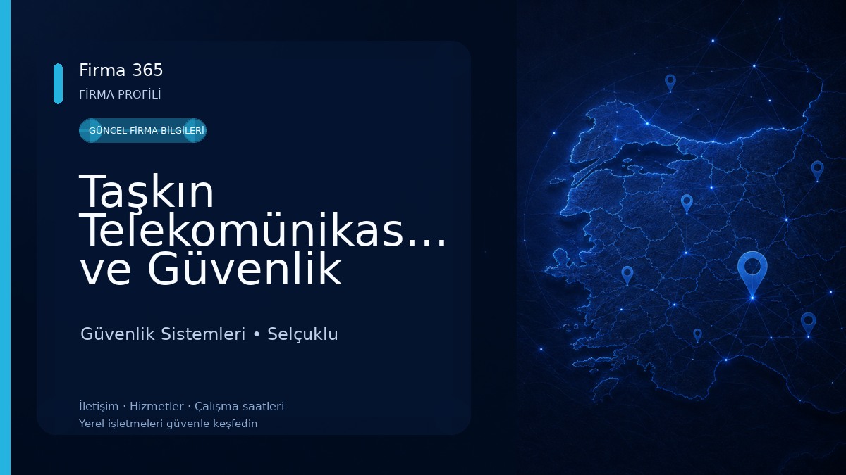 Taşkın Telekomünikasyon ve Güvenlik Sistemleri Güvenlik Sistemleri