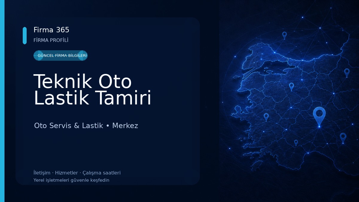 Teknik Oto Lastik Tamiri