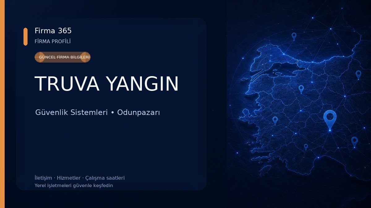 TRUVA YANGIN Güvenlik Sistemleri