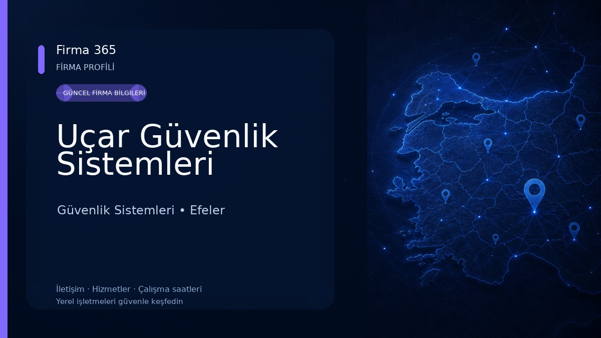 Uçar Güvenlik Sistemleri Güvenlik Sistemleri