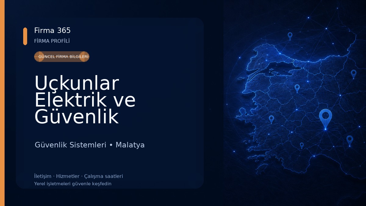 Uçkunlar Elektrik ve Güvenlik sistemleri 