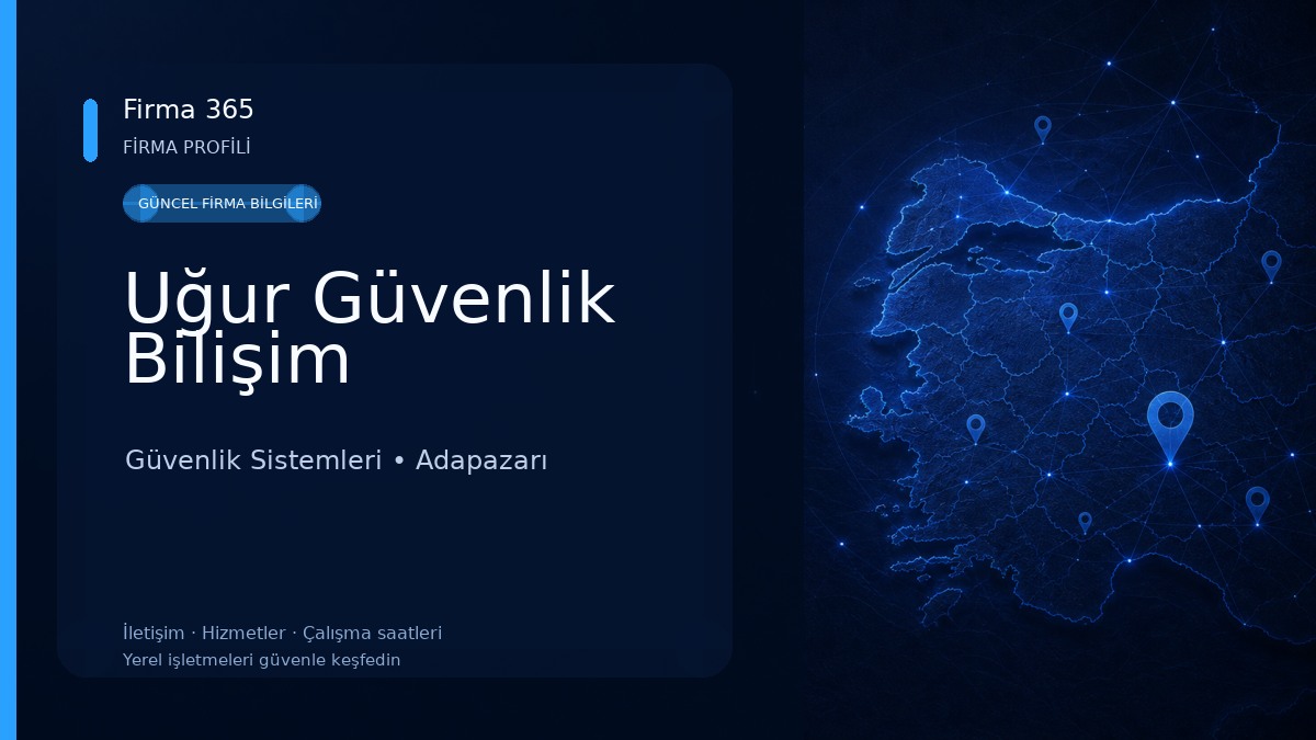 Uğur Güvenlik Bilişim Güvenlik Sistemleri