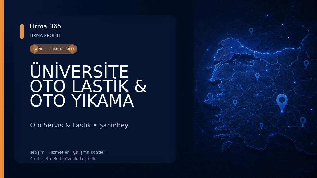 ÜNİVERSİTE OTO LASTİK & OTO YIKAMA