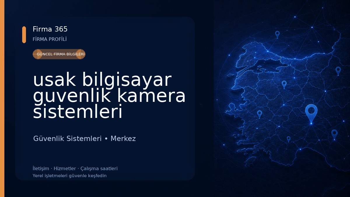 usak bilgisayar guvenlik kamera sistemleri masaustu laptop tamir bakim servisi Güvenlik Sistemleri