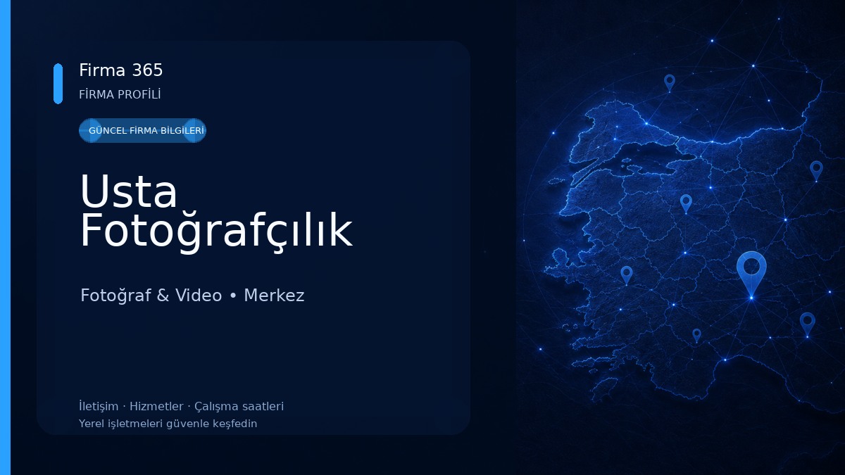 Usta Fotoğrafçılık Fotoğraf & Video
