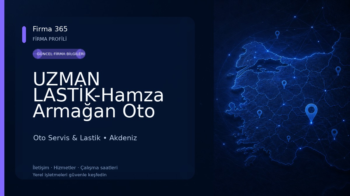UZMAN LASTİK-Hamza Armağan Oto Lastik Oto Servis & Lastik