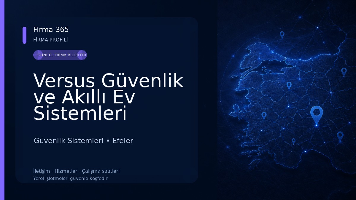Versus Güvenlik ve Akıllı Ev Sistemleri