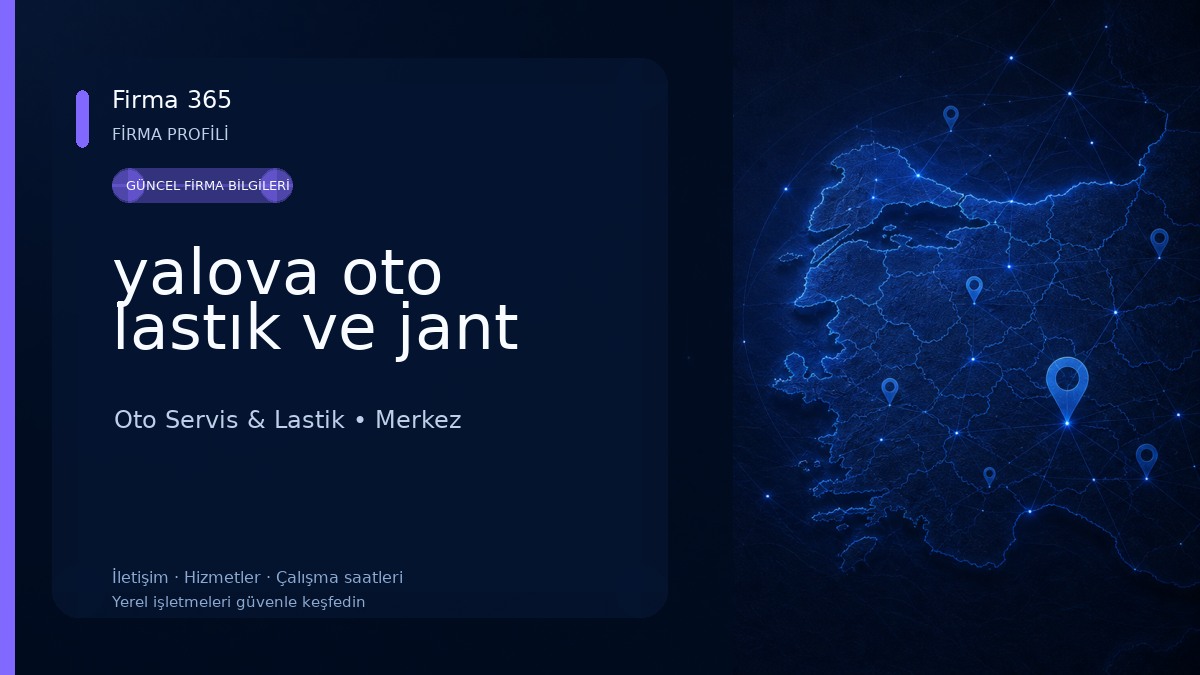 yalova oto lastık ve jant 