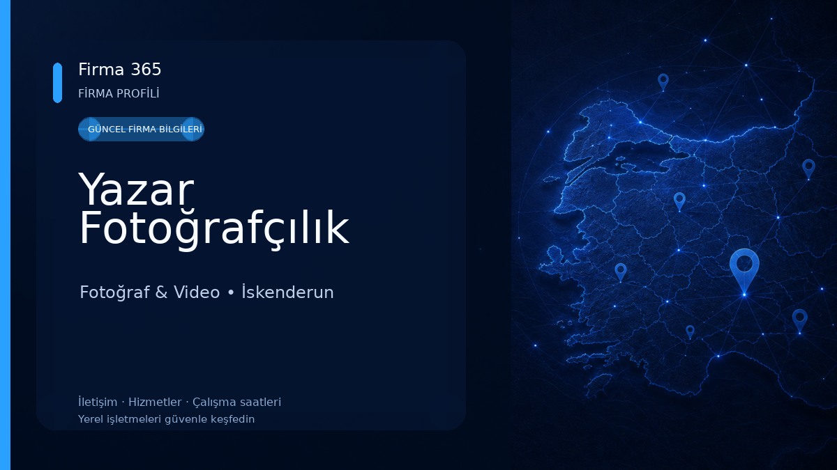 Yazar Fotoğrafçılık Fotoğraf & Video